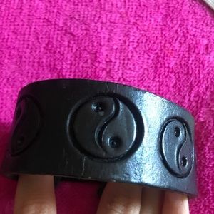 Yin and yang bracelet